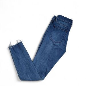 Madewell Mid-Rise Skinny Distressed Jeans